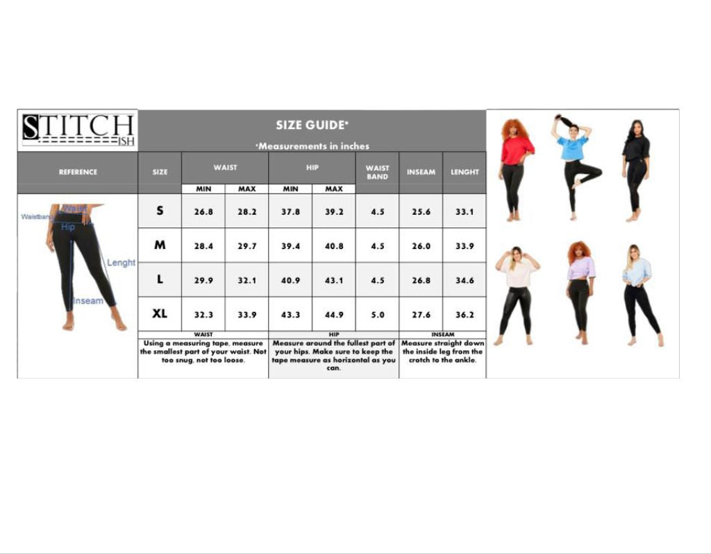 High Waist Leggings in Thermal Fabric